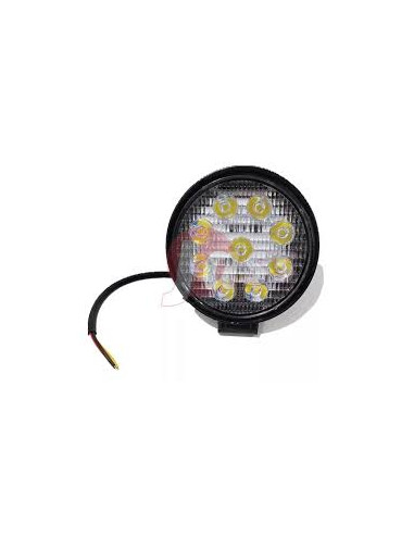 FARO LED REDOMDO 9 LEDS 12 / 24v