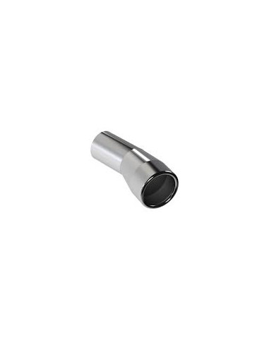 S-316F - TERMINAL DE ESCAPE CURVO 41/2 LONGO INOX