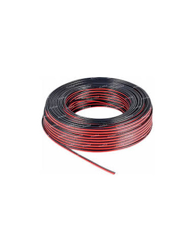 BA2-100 - CABLE PARA PARLANTE 2 X 0.50 - ROJO Y NEGRO