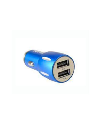 KBCH008BLU - ACCESORIO PARA CELULAR CARGADOR DOBLE USB + ENCENDEDOR