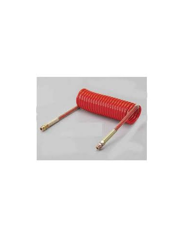 TPS-003 - CAÑO ESPIROLADO ROJO 7.5MTS - 1/4 - 3/8