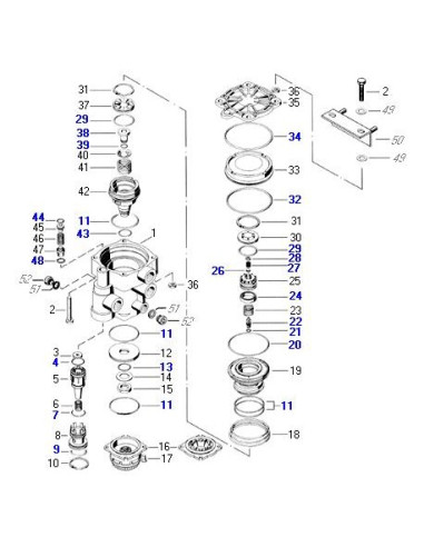 8845037182 - REPARACION WABCO - VW / MB