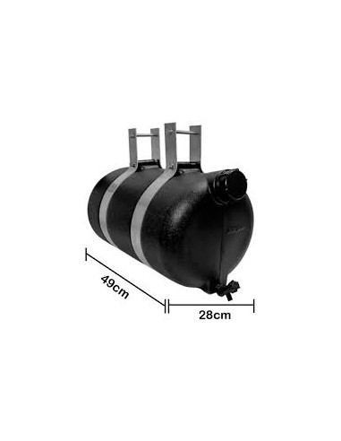 TANQUE AGUA PLASTICO 26 LTS